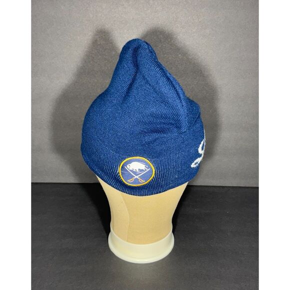 Labatt Blue Buffalo Sabres Knit Beanie Hat NHL Hockey Royal Blue Promo - Picture 1 of 3